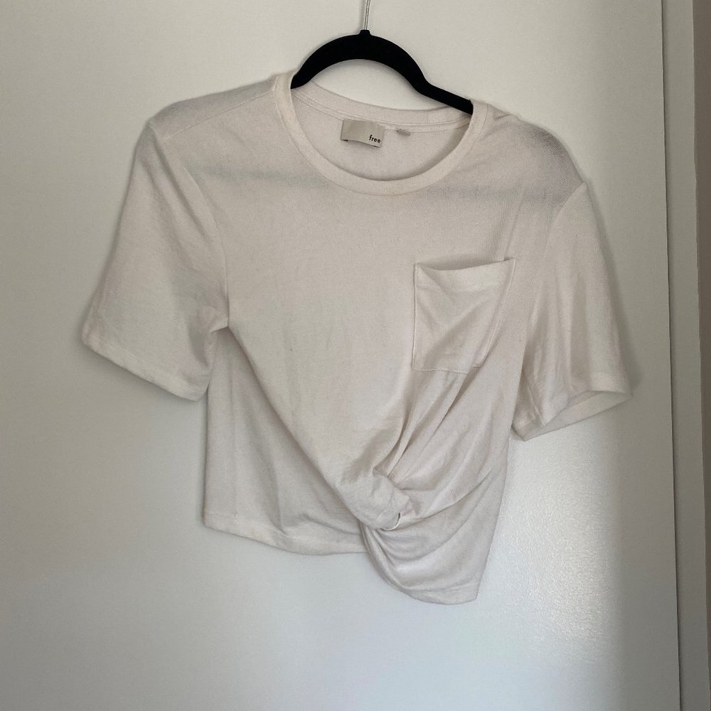 Wilfred Free White Flowy T-shirt